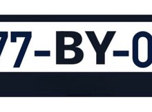 Avtomobil qeydiyyat nişanı - 77-BY-019