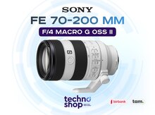 Linza "Sony FE 70-200 mm f/4 Macro G OSS II"