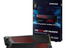 SSD "Samsung 990 PRO 2TB HEATSINK PCle 4.0 M.2 NVMe"