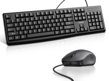 Klaviatura və mouse "Ugreen Wired Combo MK003