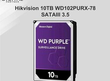 Sərt disk "Hikvision 10TB WD102PURX-78 SATAIII 3.5"