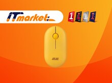 2E Mouse MF300 Silent, WL/BT, sunny-yellow 2E-MF300WYW
