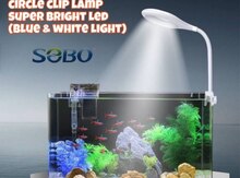 Elastik akvarium klipi led işığı