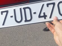 Avtomobil qeydiyyat nişanı - 77-UD-470