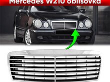 "Mercedes W210" radiator barmaqlığı