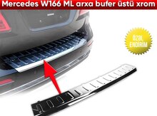 "Mercedes W166 ML" arxa bufer üstü xromu