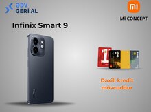 Infinix Smart 9 Metallic Black 64GB/3GB