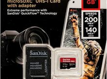 SD Kart "SanDisk 512GB Extreme PRO MicroSDXC UHS-I Card with adapter SDSQXCD-512G-GN6MA"