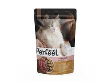 Yetkin pişiklər üçün yem "Perfeel" 