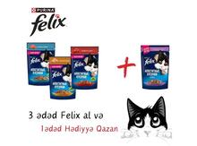 "Felix 3+1" pişik yemi