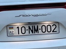 Avtomobil qeydiyyat nişanı - 10-NM-002
