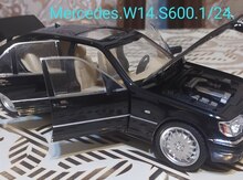 "Mercedes-Benz W140 S600 1/24" modeli