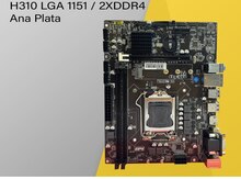 Ana plata "H310 LGA 1151 / 2XDDR4"  