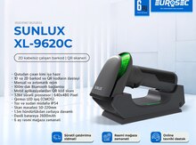 Simsiz Barkod və QR kod skaneri "Sunlux XL-9620C"