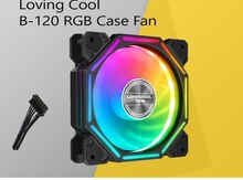 Titan Sunlight RGB Case Fan 6 Pin (Black)