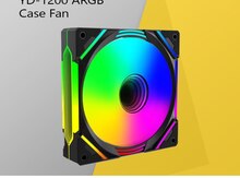 ARGB Case Kuler "Loving Cool YD-1200" Black (Programmable Case Fan)