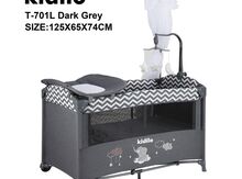 Manej-uşaq çarpayısı "Kidilo T701L"
