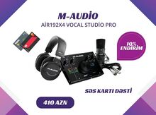 Səs kartı dəsti "M-Audio Air192x4 Vocal Studio Pro"