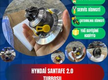 "Hyundai Santa Fe 2.0 və 2.2" turbosu və kartrici