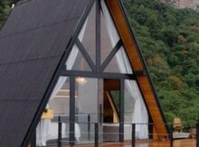 A-frame evlərin tikintisi
