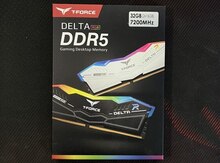 Operativ yaddaş "Team T-Force Delta RGB 32GB DDR5 7200MHz"