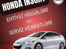 "Honda Insight 2006-2010" ehtiyat hissələri