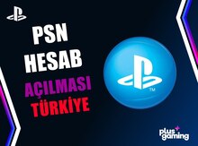 PS4/PS5 üçün PSN açılması 