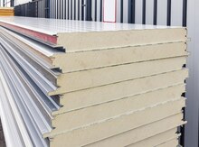 Divar üçün sendvic panel 100mm