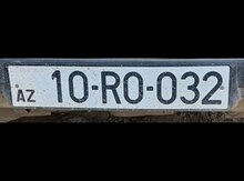 Avtomobil qeydiyyat nişanı - 10-RO-032