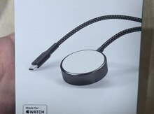 Powerology braided type-c watch charger