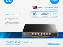16 port PoE+ Gigabit Uplink Switch "Cudy FS1018PS1"