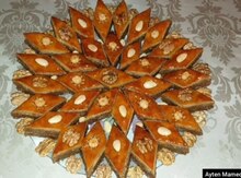 Ev yeməkləri və şirniyyatların sifarişi