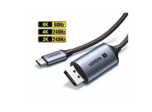 Görüntü kabeli "Ugreen 8K USB-C to DisplayPort 8K Cable 2m CM556"