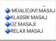 Masaj xidməti