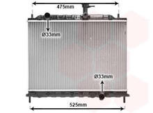 "Kia Rio 2005-2009" su radiatoru 