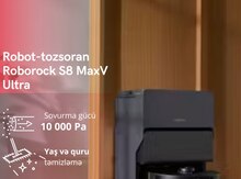 Robot tozsoran "Roborock S8 MaxV Ultra Black"