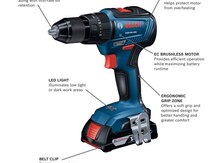 Drel "Bosch GSB18V-490B12"