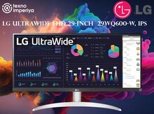 LG UltraWide FHD 29-Inch Computer Monitor 29WQ600-W, IPS with HDR 10 Compatibility, AMD FreeSync,