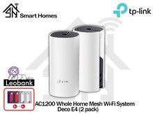 "Tp-Link" AC1200 Dual Band Whole Home Wi-Fi Mesh System Deco E4 2-Pack