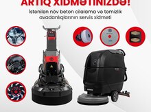 Beton cilalama və təmizlik avadanlıqların təmiri