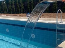 Hovuz, sauna tikintisi