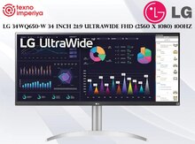 LG 34WQ650-W 34 Inch 21:9 UltraWide Full HD (2560 x 1080) 100Hz IPS Monitor, 100Hz Refresh Rate with