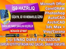 Dizayn, ofis, memarlıq üzrə işə hazırlıq