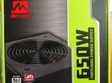 Güc təmini bloku "Mercury 650W"