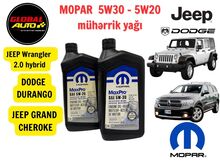“MOPAR” mühərrik və transmissiya yağı