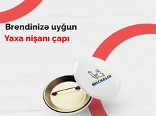 Yaxa nişanı, rozet çapı