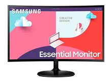 Monitor "Samsung S3 S36C 24" Essential Full HD Curved"