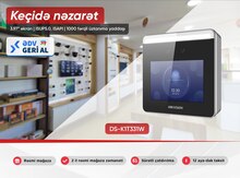 "Hikvision DS-K1T331W" üz tanıma / keçidə nəzarət biometrik terminal