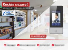Girişə biometrik nəzarət paneli "Hikvision DS-KV9503-WBE1"