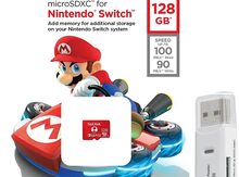 Nintendo Swich SanDisk 128GB microSDXC Card
